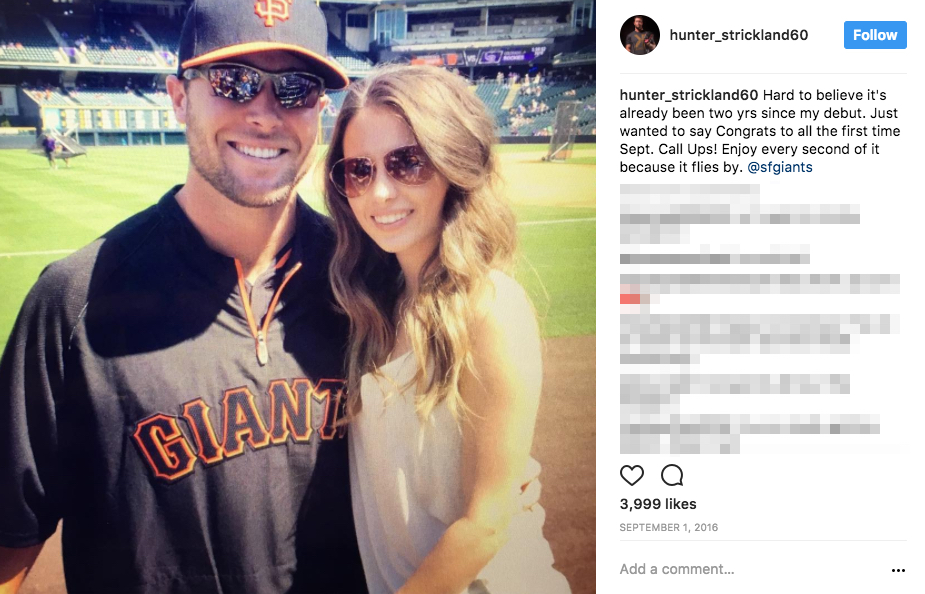 Hunter Strickland’s Wife Shelley Strickland