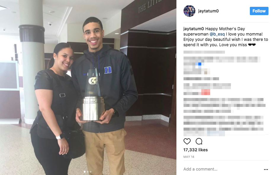 Jayson Tatum’s Mother Brandy Cole