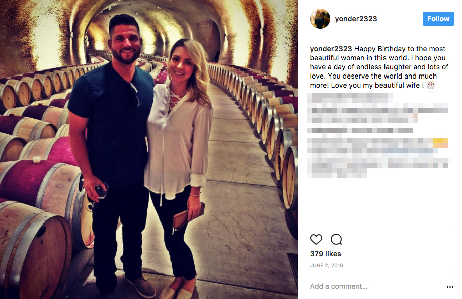 Yonder Alonso’s Wife Amber Alonso
