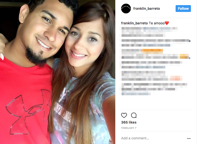 Franklin Barreto’s Girlfriend Michelle Vega