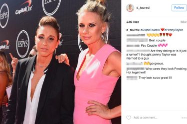 Is Diana Taurasi's girlfriend Penny Taylor - Instagram