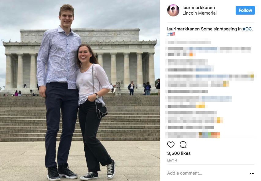 Lauri Markkanen’s Girlfriend Verna Aho