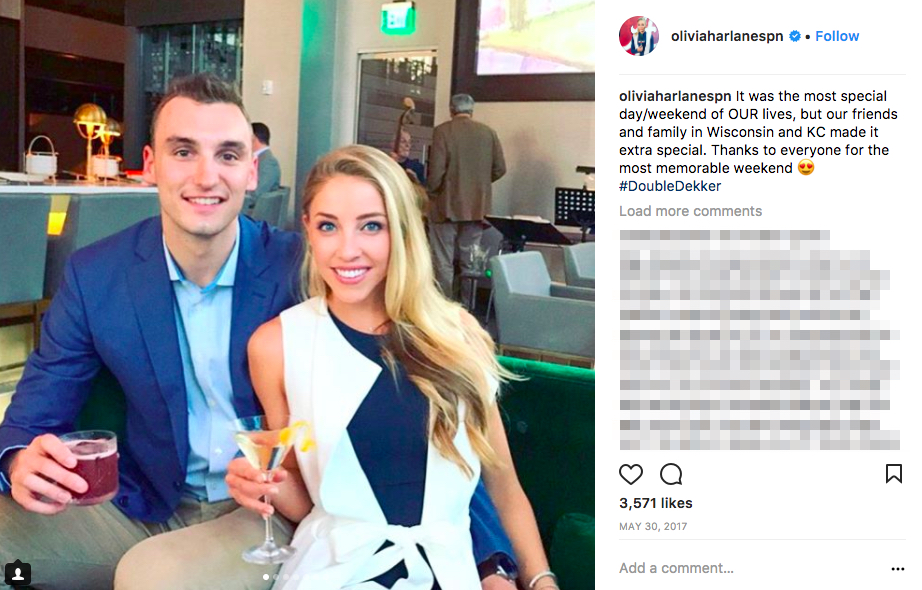 Sam Dekker’s wife Olivia Harlan Decker