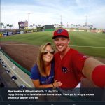 Rhys Hoskins' Girlfriend Jayme Bermudez - Twitter