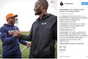 Vance Joseph - Instagram