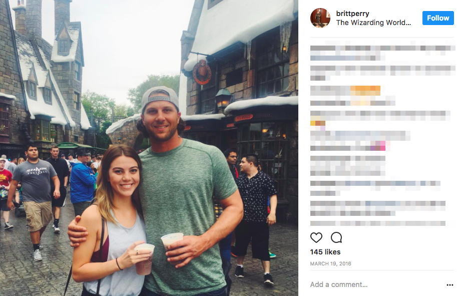 Jake Marisnick’s Girlfriend Brittany Perry