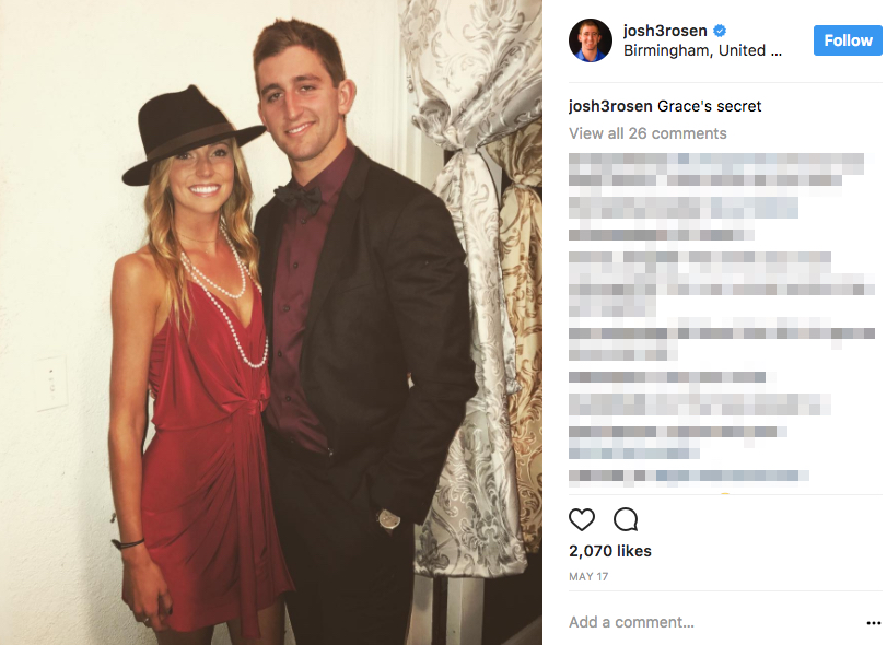Is Josh Rosen’s Girlfriend Mary Katherine Kish?
