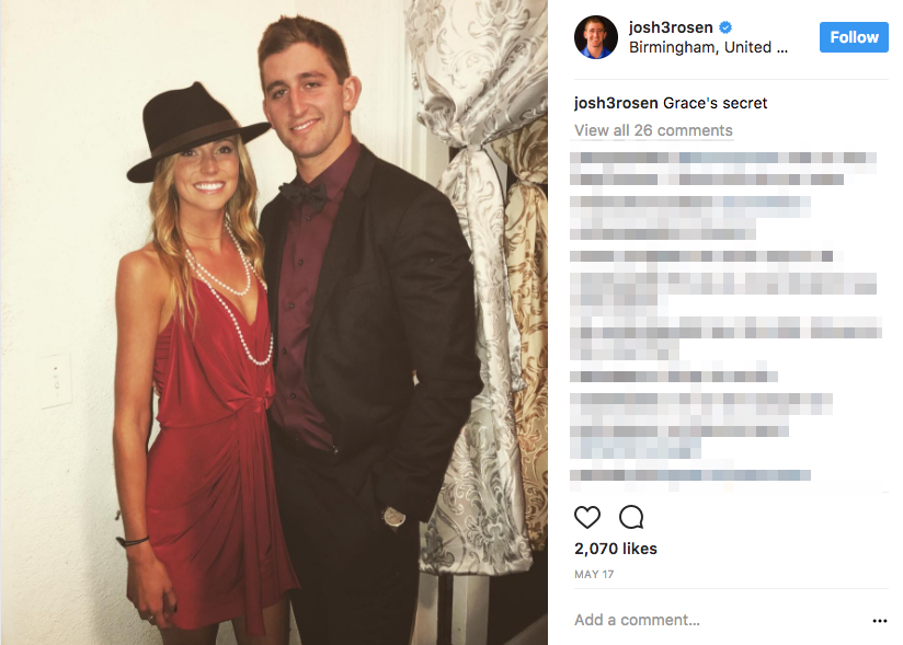 Is Josh Rosen’s Girlfriend Mary Katherine Kish?