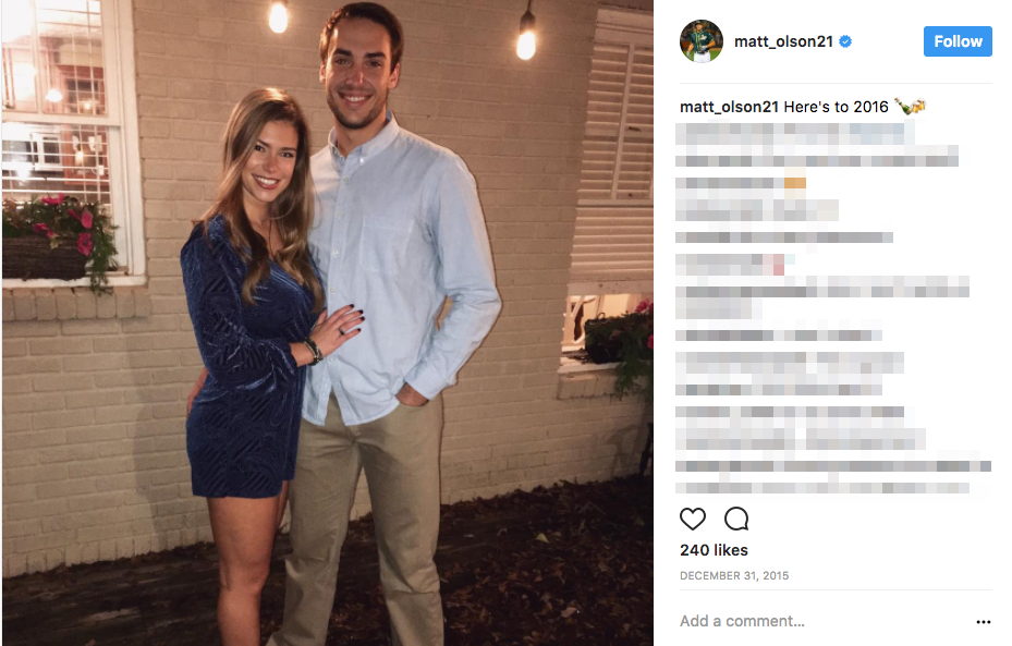 Matt Olson’s Girlfriend Nicole Kidder