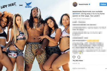 Who is Marshawn Lynch's Girlfriend - Instagram