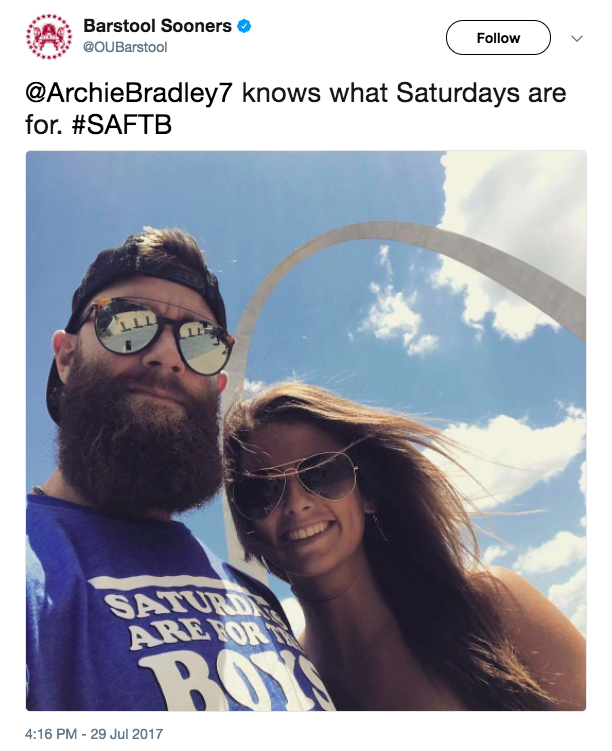 Archie Bradley’s girlfriend Kimberly Pedrotty