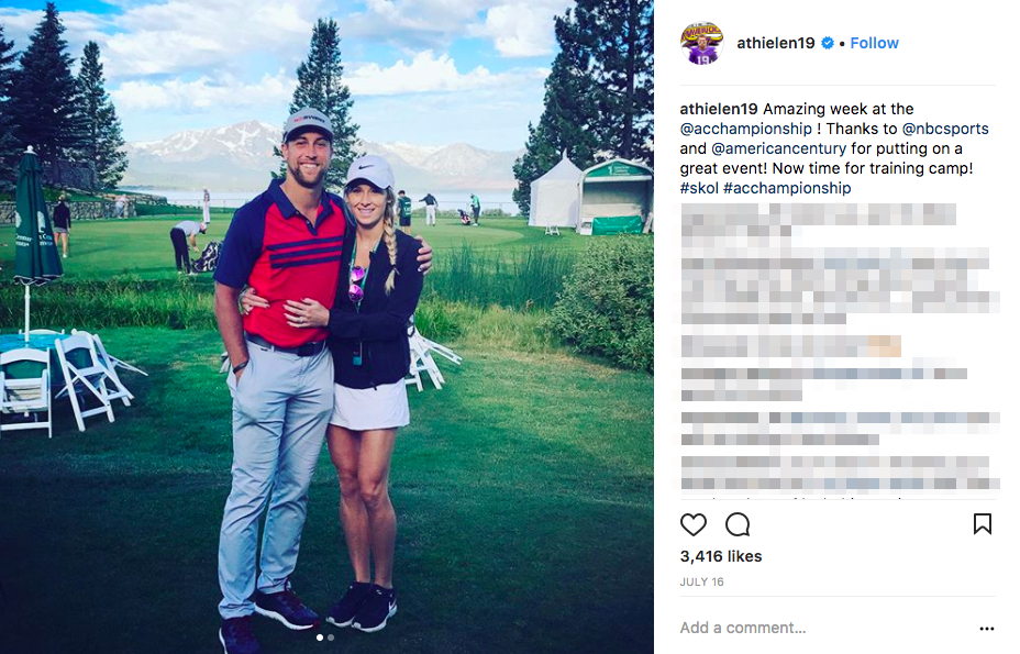 Adam Thielen’s Wife Caitlin Thielen