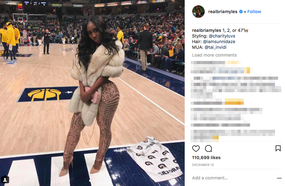 Is Victor Oladipo’s Girlfriend Bria Myles?