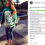 Jayson Tatum's girlfriend Samie Amos - Instagram