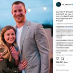 Carson Wentz's wife Maddie Oberg - Instagram