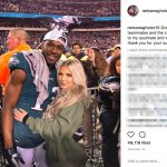 Nelson Agholor’s Girlfriend Viviana Volpicelli - Instagram