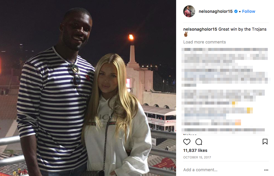 Nelson Agholor’s Girlfriend Viviana Volpicelli