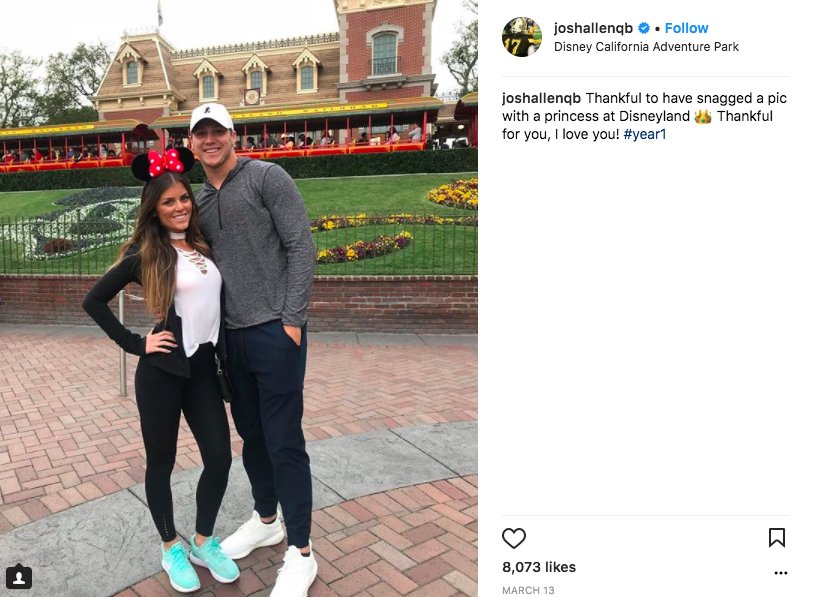 Josh Allen’s girlfriend Brittany Williams