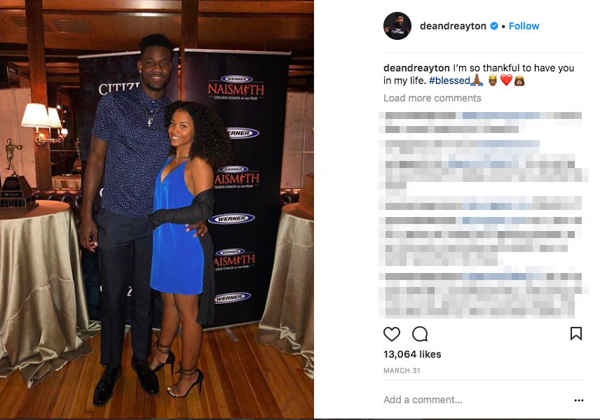 DeAndre Ayton’s Girlfriend Anissa Evans