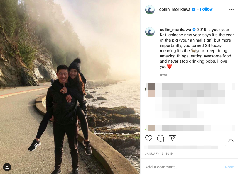 Collin Morikawa’s girlfriend Katherine Zhu