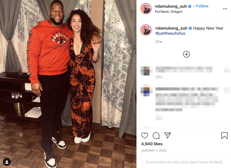 Ndamukong Suh’s wife Katya Suh