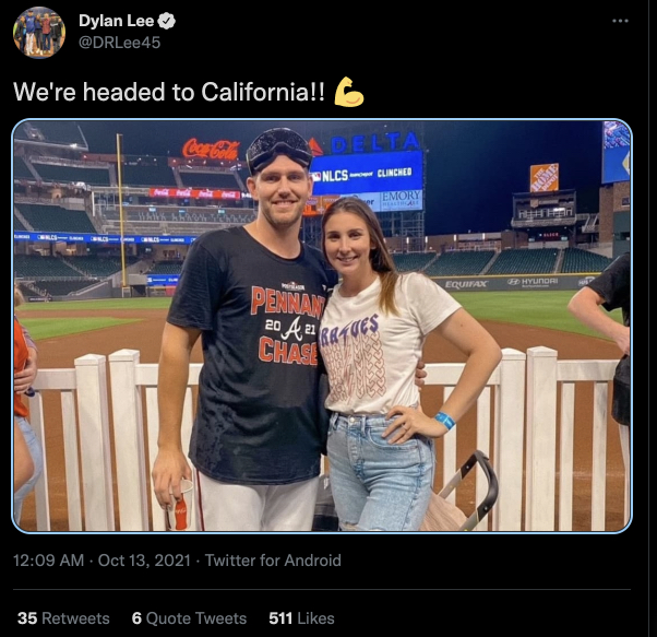 Who is Dylan Lee’s wife?