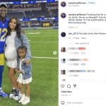 Van Jefferson's wife Samaria Jefferson- Instagram - @samaria.jefferson